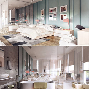 Thiết kế phòng ngủ|Phòng ngủ hiện đại|Nội thất phòng ngủ